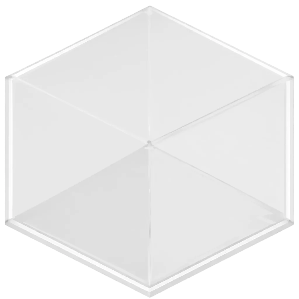 OXOWALL áttetsző hexagon modul